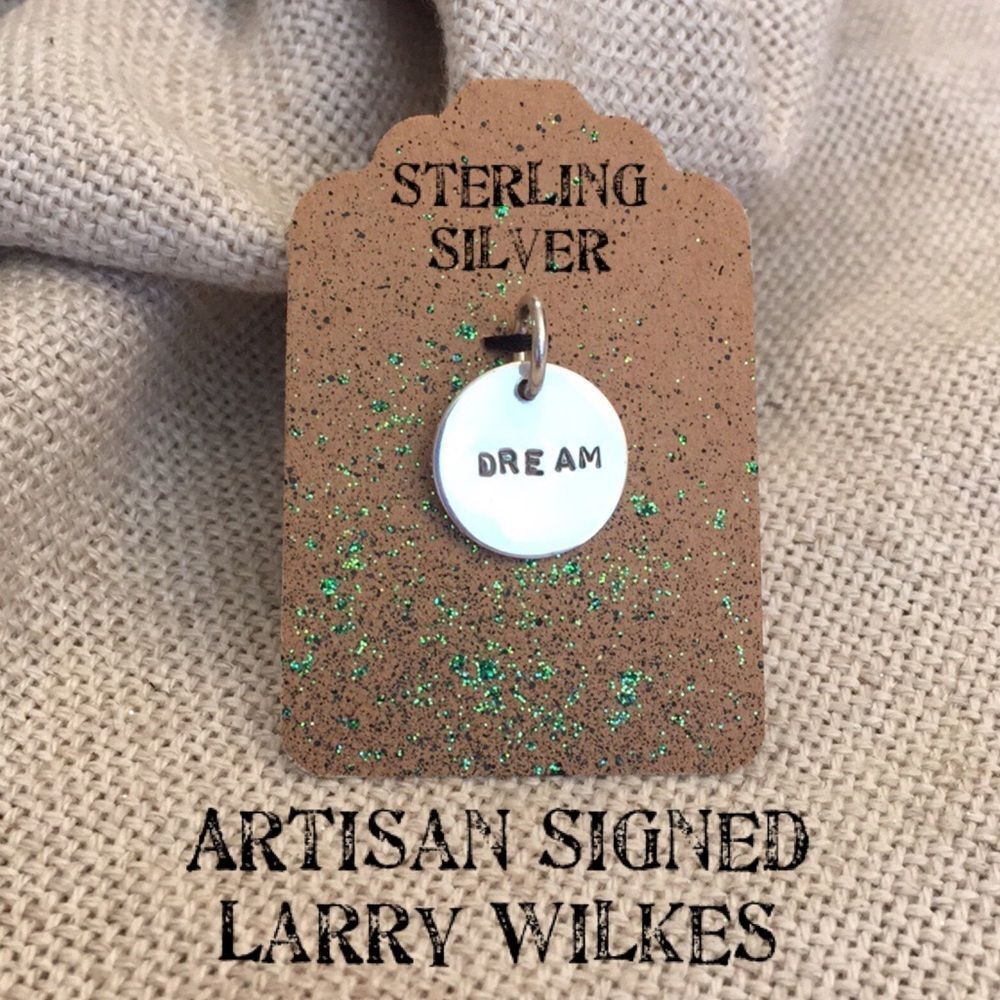 Artisan DREAM Sterling Silver Charm Larry Wilkes